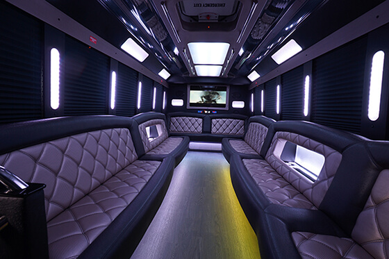 limo-style seats